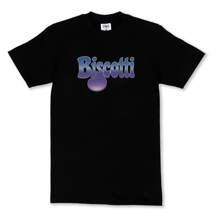 Biscotti Trippy logo tee